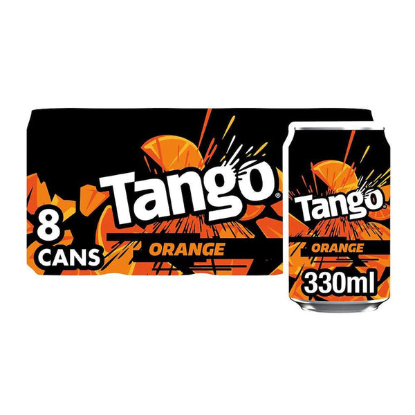 Tango Orange Original Cans, 8x330ml