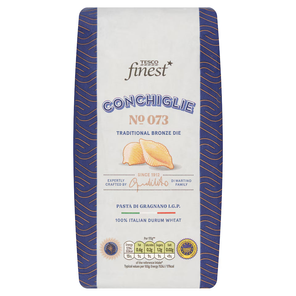 Tesco Finest Conchiglie 500G