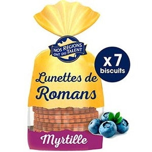 Nos Regions Lunettes De Romans Fourrees A La Myrtille 350g