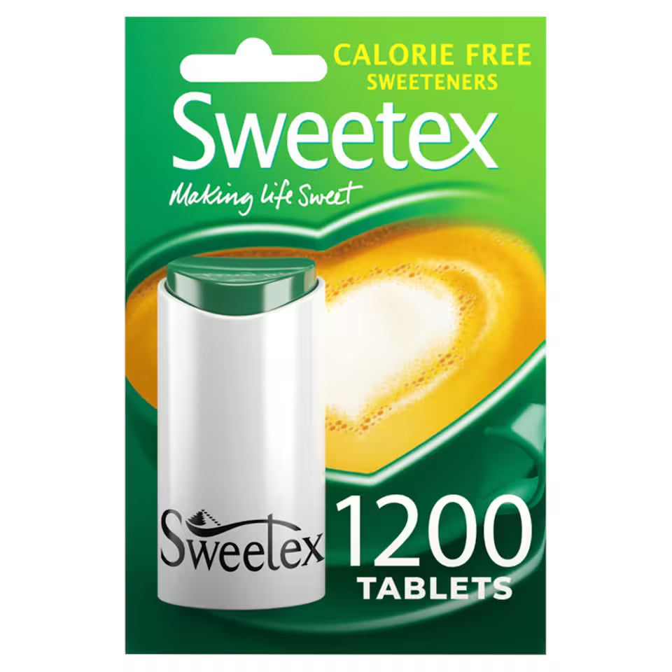 Sweetex Calorie Free Sweeteners 1200 per pack