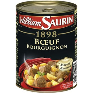William Saurin Boeuf Bourguignon With Vegetables (1/2) 400g