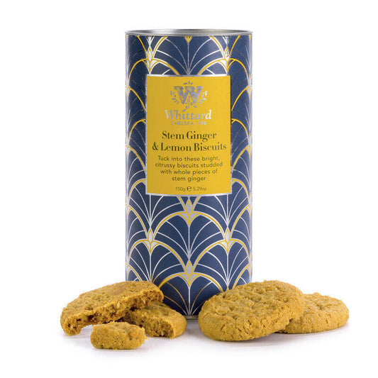 Whittard Stem Ginger & Lemon Biscuits, 150g