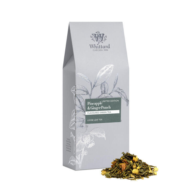 Whittard Pineapple & Ginger Punch Loose Tea, 100g