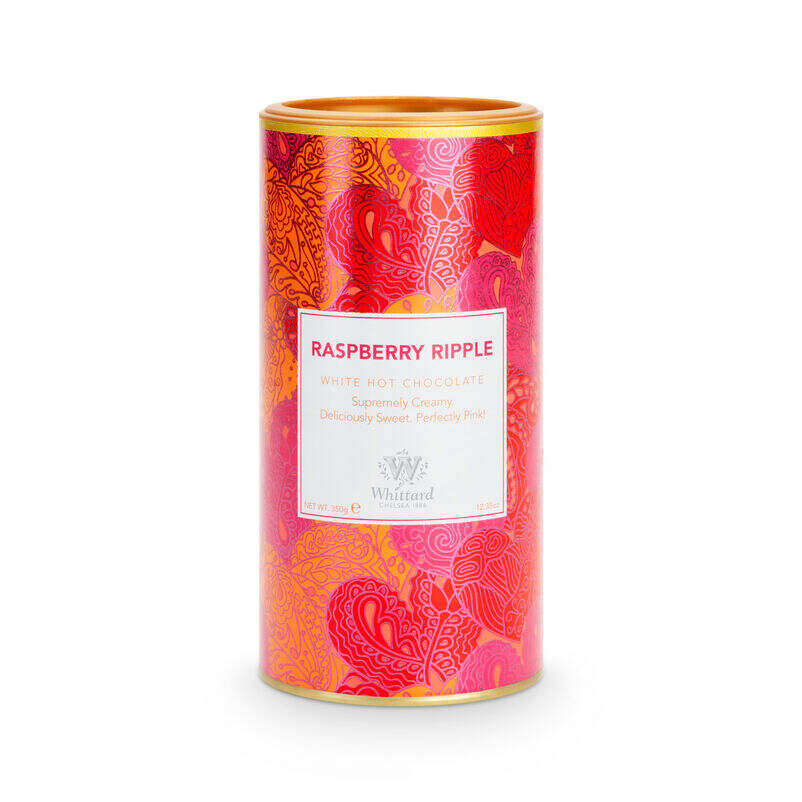 Whittard Raspberry Ripple Flavour Hot Chocolate, 350g