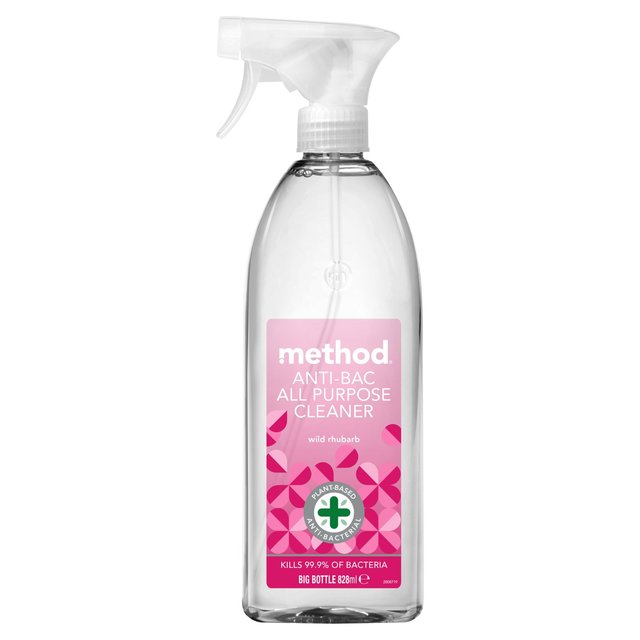 Method Antibacterial All Purpose Cleaner - Wild Rhubarb, 828ml