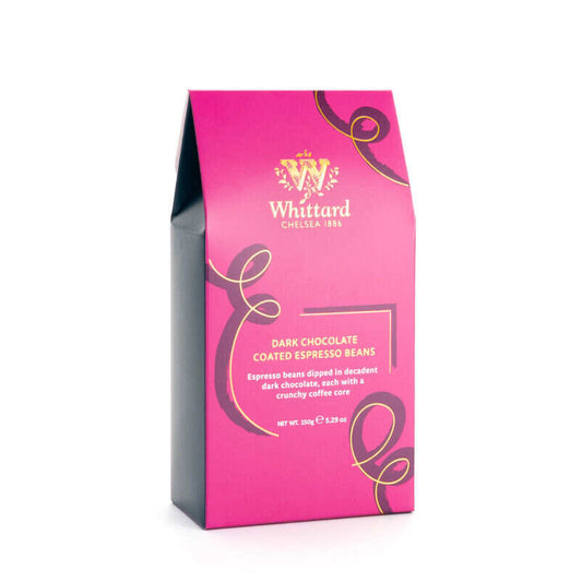 Whittard Dark Chocolate Coated Espresso Beans, 150g
