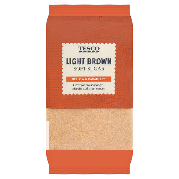 Tesco Light Brown Soft Sugar 500g
