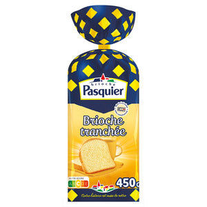 Pasquier Sliced Brioche, 450g