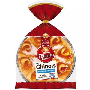 La Fournee Doree Chinois Brioche a la Creme Patissiere 600g