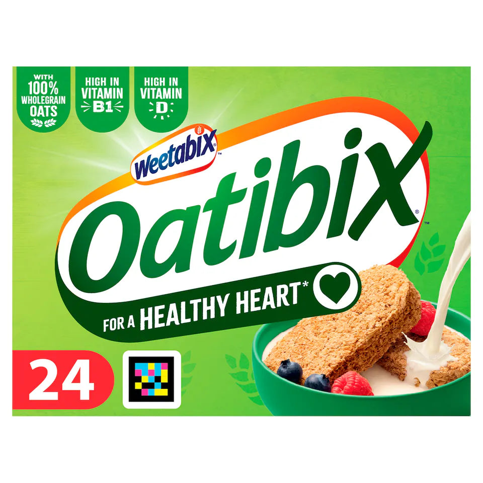 Weetabix Oatibix Cereal, 24 Pack