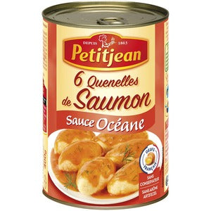 PetitJean Salmon Quenelles with Océane Sauce 400g