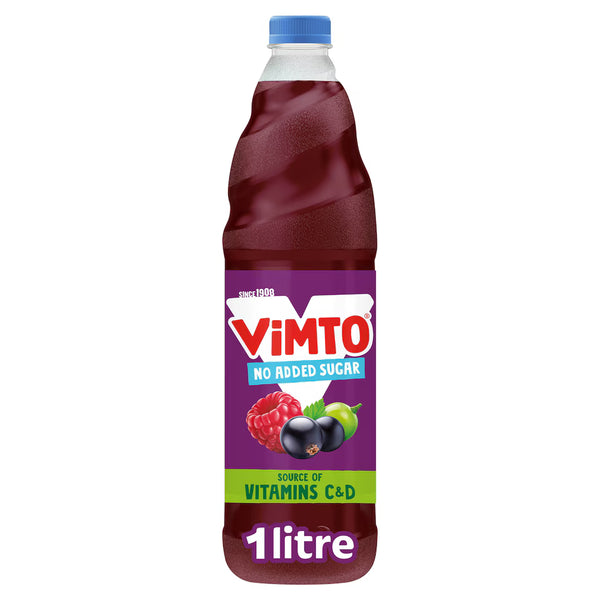 Vimto No Added Sugar Squash, 1 Litre