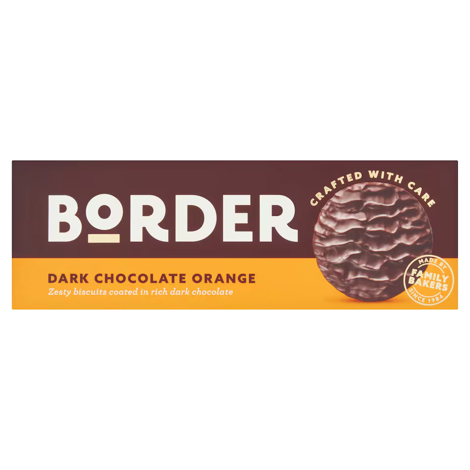 Border Biscuits Dark Chocolate Orange Biscuits 150g
