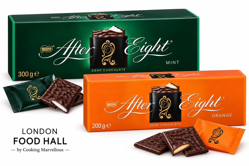 After Eight Mint & Orange Chocolate Duo 500g – Twice as Nice, No Need to Wait Until Eight!