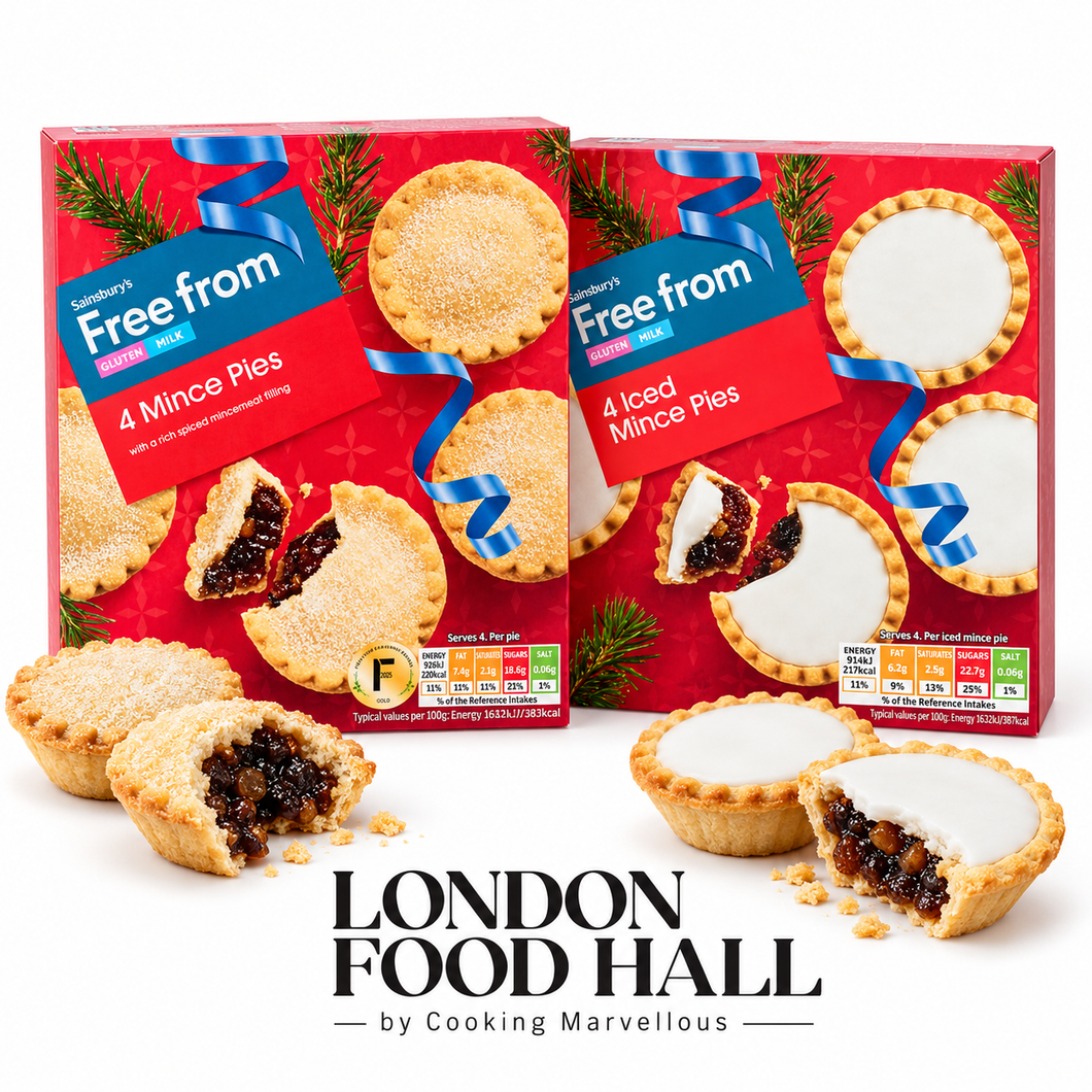 Sainsbury's Free From Mince Pie Duo 455g – Double the Pies, None of the Gluten!
