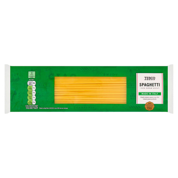 Tesco Short Spaghetti Pasta, 500g