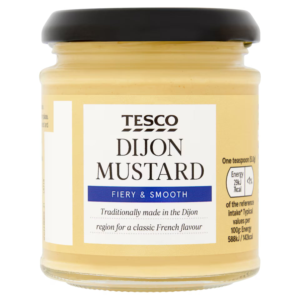 Tesco Dijon Mustard, 185g
