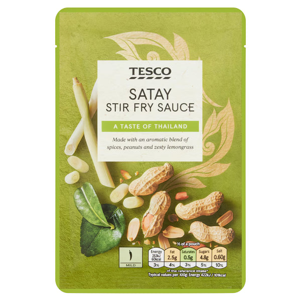 Tesco Satay Stir Fry Sauce, 120g