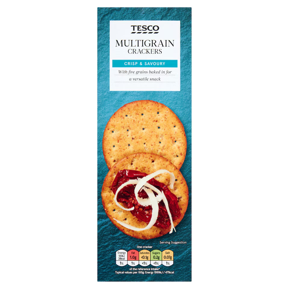 Tesco Multigrain Cracker, 170g