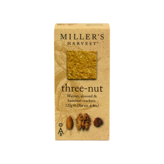 Artisan Biscuits Miller's Harvest Three Nut 125g