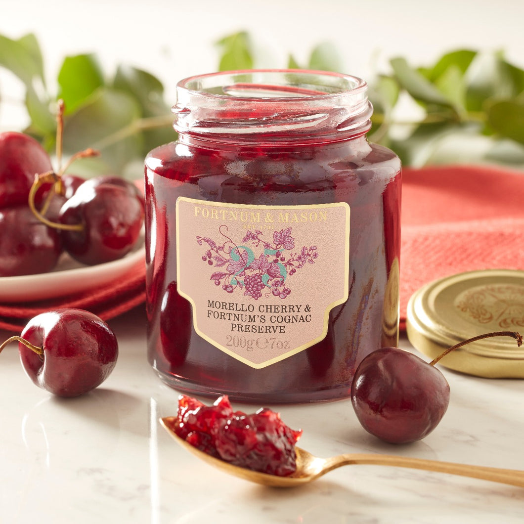 Fortnum & Mason Morello Cherry & Fortnum's Cognac Preserve, 200g