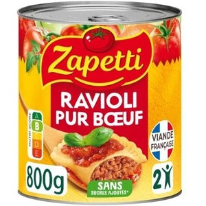 Zapetti Beef Raviolis 800g