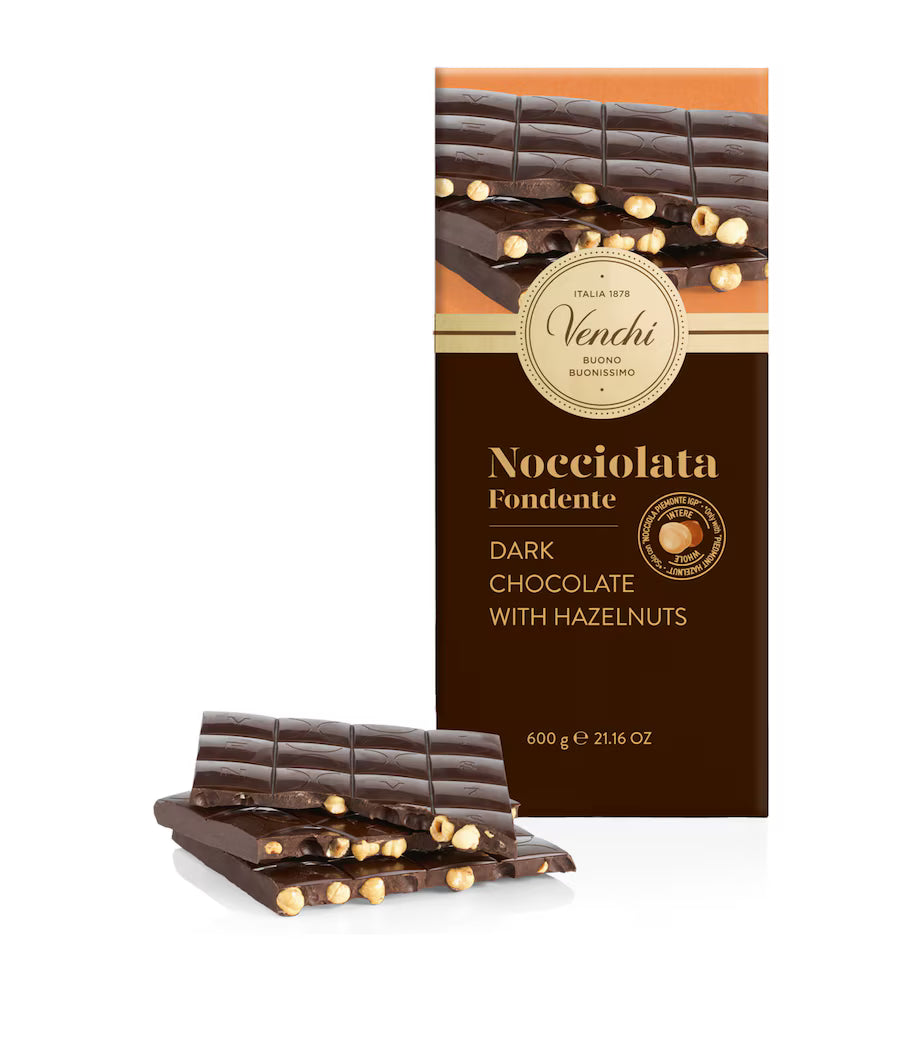 Venchi 1878 60% Dark Chocolate with Hazelnuts 600g