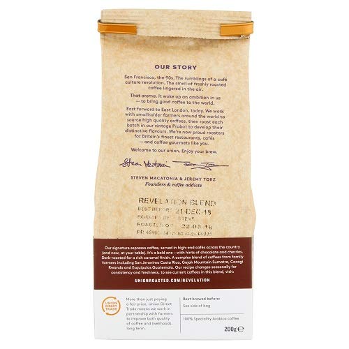 Union Coffee Rev Espresso Bean