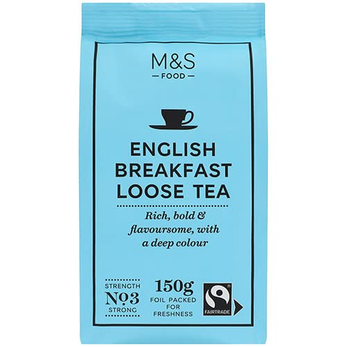 MARKS & SPENCER - ENGLISH BREAKFAST LOOSE TEA - 150G