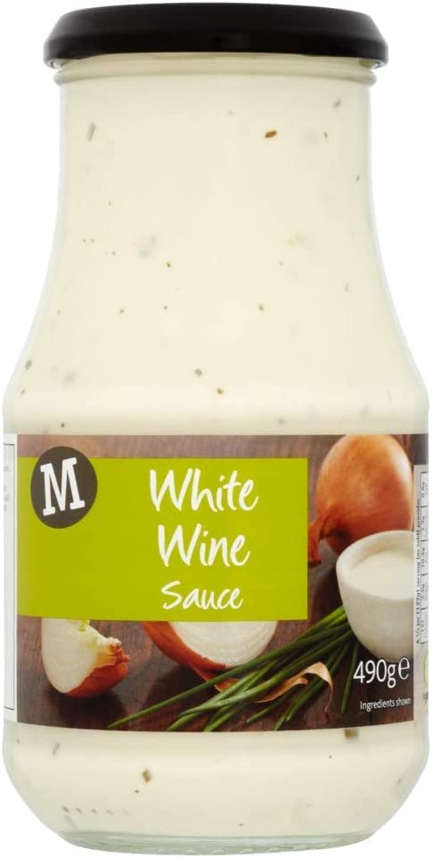 Morrisons White Wine Sauce, 490g