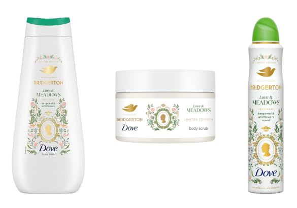Bridgerton x Dove - Love & Meadows Limited Edition Body Care Set