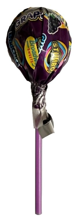 Stumbo Pops Grape Lollipop, 21g