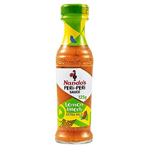 Nando's Peri-Peri Sauce Selection Hot, Lemon & Herb, Garlic 125g Each