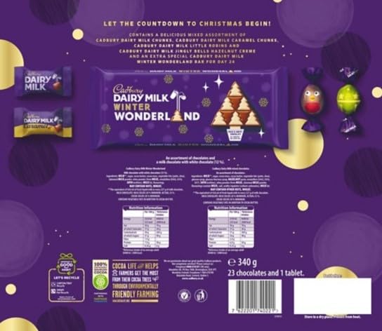 Cadbury Dairy Milk Advent Calendar 340g