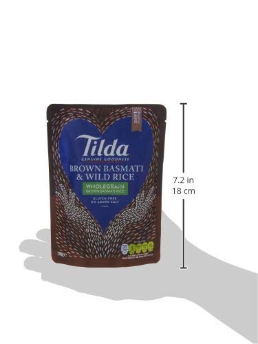 Tilda Basmati & Wild Wholegrain Rice 250g