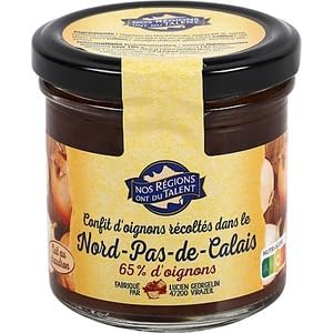 Nos Regions Confit d'Oignons, Onion Chutney, 65% Onions, 150g