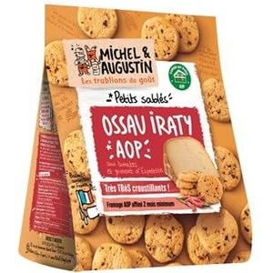 Michel & Augustin Petits Sablés Ossau Iraty AOP,Savoury Cheese Biscuits
