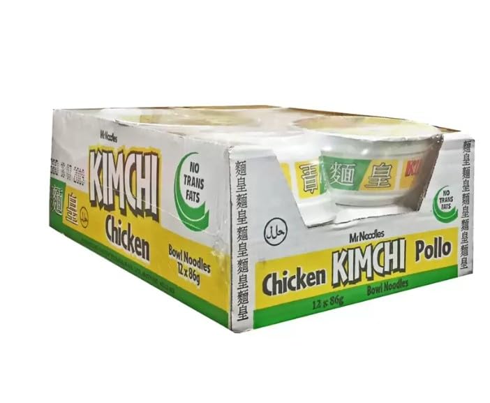 Mr Noodles Kimchi Chicken 12 x 86g