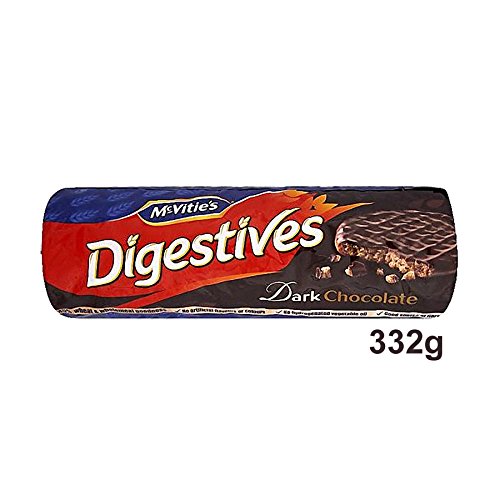 McVities Digestives Dark Chocolate 332g