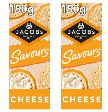 Jacob's Savours Cheese Crackers