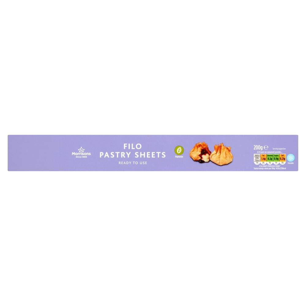 Morrisons Filo Pastry Sheets, 200 g