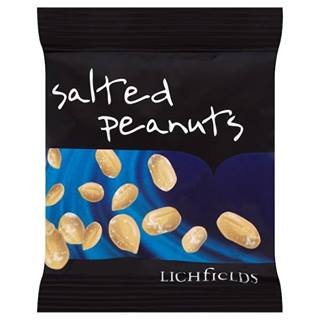 Lichfields Salted Peanuts 50g x Case of 24