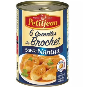 Petit Jean Quenelles Brochet Nantua Sauce 400g