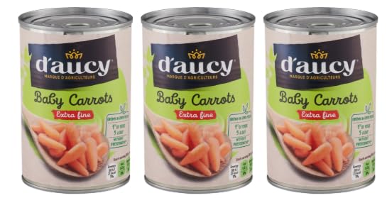 D'aucy Baby Carrots Extra Fine, Pack of 3