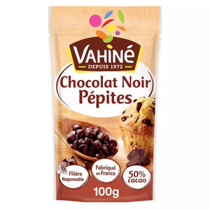Vahine Pepites De Chocolat Noir 100g