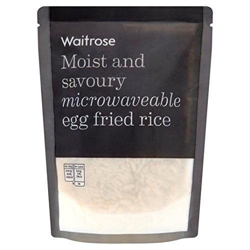Waitrose Microwavable Egg Fried Rice 250g