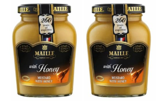 Maille Mustard with Honey, 260 Years of Expertise, Pack of 2