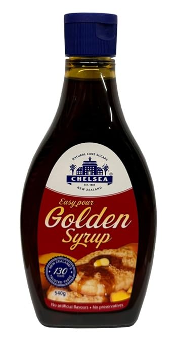 Chelsea Golden Syrup, Easy Pour Bottle, No Artificial Flavours, No Preservatives, 540g