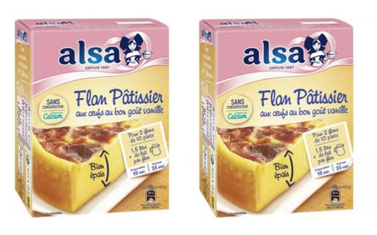 Alsa Egg Custard Flan, Pack of 2