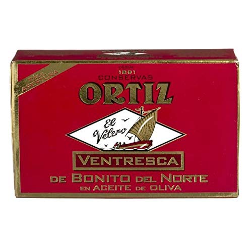 Brindisa Ortiz Prime Albacore Fillets"Ventresca" in Olive Oil 110g